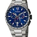 Candino Candino Titanium Chrono C4603/H  C4603/H кварцевые мужские часы синий циферблат, браслет титановый — вид спереди