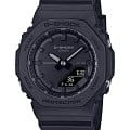 Casio Casio G-Shock GMA-P2100BB-1ADR (GMA-P2100BB-1A)  GMA-P2100BB-1ADR электронные женские часы черный циферблат, браслет пластик — вид спереди
