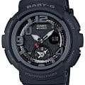 Casio Casio Baby-G BGA-190KT-1B  BGA-190KT-1B кварцевые женские часы черный циферблат, браслет пластик — вид спереди