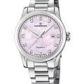 Candino Candino Lady Elegance C4738/6  C4738/6 кварцевые женские часы розовый циферблат, браслет нержавеющая сталь — вид спереди