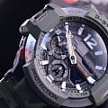 Casio Casio G-Shock GA-1100SC-3A электронные мужские часы часы, крупный план черный циферблат