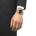 Tissot Tissot Gentleman Powermatic 80 Silicium T127.407.11.061.01 Gentleman, наручные мужские часы фото под углом