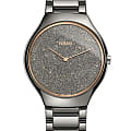Rado Rado True Thinline R27010102  R27010102 кварцевые женские часы антрацитовый циферблат, браслет плазменная керамика — вид спереди