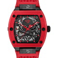 Philipp Plein Philipp Plein The Skeleton PWBAA2224  PWBAA2224 механические мужские часы черный циферблат, браслет силикон — вид спереди
