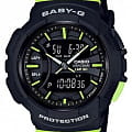 Casio Casio Baby-G BGA-240-1A2  BGA-240-1A2 автокварц (кинетик) женские часы черный циферблат, браслет полимер — вид спереди