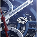 TAG Heuer TAG Heuer Carrera CAR201T.BA0766 мужские часы синий циферблат на запястье
