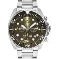 Wainer Wainer Sport WA.10300-C  WA.10300-C кварцевые мужские часы  желтый циферблат, браслет нержавеющая сталь — вид спереди