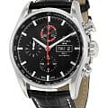 Certina Certina C006.414.16.051.01  C0064141605101 механические мужские часы черный циферблат, браслет кожаный — вид спереди