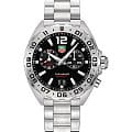 TAG Heuer TAG Heuer Formula 1 WAZ111A.BA0875  WAZ111A.BA0875 кварцевые мужские часы черный циферблат, браслет нержавеющая сталь — вид спереди