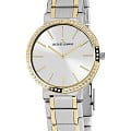 Jacques Lemans Jacques Lemans Classic 1-2016B  1-2016B кварцевые женские часы серебристый циферблат, браслет сталь с ip покрытием — вид спереди