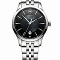 Victorinox Victorinox 241751  241751 кварцевые женские часы черный циферблат, браслет нержавеющая сталь — вид спереди