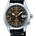 Seiko Seiko Prospex SPB209J1  SPB209J1 механические мужские часы коричневый циферблат, браслет кожаный — вид спереди