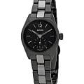 Rado Rado Specchio R27084157  R27084157 кварцевые женские часы  черный циферблат, браслет титановый — вид спереди