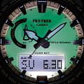 Casio Casio Pro Trek PRW-61LD-5 PRW - задняя крышка пластик металл сталь корпуса, япония часы