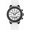 Jacques Lemans Jacques Lemans 1-1786J  1-1786J кварцевые мужские часы серый циферблат, браслет силикон — вид спереди