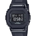 Casio Casio G-Shock GM-S5600SB-1 GM GM-S5600SB-1 электронные женские часы черный циферблат, браслет полимер — вид спереди
