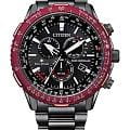 Citizen Citizen Promaster CB5009-55E  CB5009-55E кварцевые мужские часы черный циферблат, браслет нержавеющая сталь с ip-покрытием — вид спереди