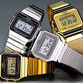 Casio Casio Collection A700WE-1A япония наручные мужские часы заводная головка с логотипом Casio