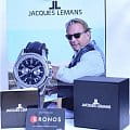 Jacques Lemans Jacques Lemans Dublin 1-1753K  наручные мужские часы фото под углом.