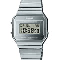 Casio Casio Vintage A700WEV-7A  A700WEV-7A кварцевые мужские часы  циферблат, браслет нержавеющая сталь — вид спереди