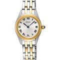 Seiko Seiko Conceptual Series Dress SWR038P1  SWR038P1 кварцевые женские часы белый циферблат, браслет сталь c pvd покрытием — вид спереди