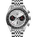 TAG Heuer TAG Heuer Carrera Chronograph CBS2216.BA0048  CBS2216.BA0048 механические мужские часы серебристый циферблат, браслет нержавеющая сталь — вид спереди