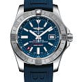 Breitling Breitling Avenger II GMT A32390111C1S2  A32390111C1S2 механические мужские часы синий циферблат, браслет каучук — вид спереди
