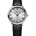 Raymond Weil Raymond Weil Toccata 5985-STC-00659  5985-STC-00659 кварцевые женские часы серебристый циферблат, браслет кожаный — вид спереди