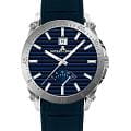 Jacques Lemans Jacques Lemans Derby 1-2202C  1-2202C кварцевые мужские часы синий циферблат, браслет кожаный — вид спереди