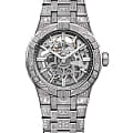 Maurice Lacroix Maurice Lacroix Aikon Urban Tribe Skeleton Limited Edition AI6007-SS009-030-1  AI6007-SS009-030-1 механические мужские часы  серебристый циферблат, браслет нержавеющая сталь — вид спереди