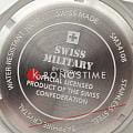 Swiss Military by Chrono Swiss Military by Chrono Classic Army SM34108.05  - задняя крышка сталь металл корпуса, швейцария часы