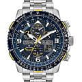 Citizen Citizen Promaster JY8078-52L  JY8078-52L кварцевые мужские часы синий циферблат, браслет нержавеющая сталь — вид спереди