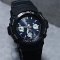 Casio AWG-M100SB-2A мужские часы застежка крупным планом