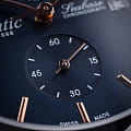 Atlantic Atlantic Seabase Quartz Chronograph Edition 64452.41.51R  мужские часы синий циферблат на запястье