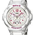 Casio Casio Baby-G BGA-120C-7B2  BGA-120C-7B2 кварцевые женские часы  циферблат, браслет пластик — вид спереди
