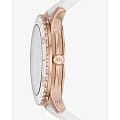 Michael Kors Michael Kors Runway MK6853,  сша женские часы на браслете силикон боковой вид
