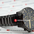 Armani Exchange Armani Exchange Cayde  AX2164 кварцевые мужские часы часы, крупный план черный циферблат