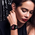 Rado Rado True Secret Diamonds R27107742 женские часы бордовый циферблат на запястье