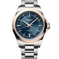 Longines Longines Conquest L3.320.5.92.6  L33205926 механические женские часы  синий циферблат, браслет нержавеющая сталь — вид спереди