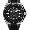 Certina Certina DS Eagle C023.710.27.051.00  C0237102705100 кварцевые мужские часы черный циферблат, браслет каучук — вид спереди