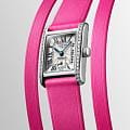 Longines Longines Mini DolceVita L5.200.0.71.4, dolcevita швейцария женские часы на браслете кожаный боковой вид