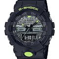 Casio Casio G-Shock GA-800DC-1A GA GA-800DC-1A электронные мужские часы черный циферблат, браслет пластик — вид спереди