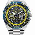 Citizen Citizen Promaster JY8125-54L  JY8125-54L кварцевые мужские часы антрацитовый циферблат, браслет нержавеющая сталь — вид спереди