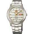 Orient Orient AB05005W (FAB05005W)  FAB05005W  мужские часы серебристый циферблат, браслет  — вид спереди