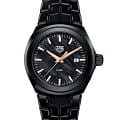 TAG Heuer TAG Heuer Link WBC1392.BH0744  WBC1392.BH0744 кварцевые женские часы перламутровый циферблат, браслет керамика — вид спереди