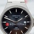 Certina Certina DS-7 Quartz C043.410.44.051.00, ds 7 швейцария мужские часы на браслете титановый боковой вид
