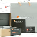 Hamilton H77715553 мужские часы застежка крупным планом