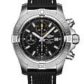 Breitling Breitling Avenger Chronograph 45 A13317101B1X1  A13317101B1X1 механические мужские часы  черный циферблат, браслет кожаный — вид спереди