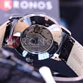 Orient Orient AC05007D (FAC05007D) мужские часы синий циферблат на запястье