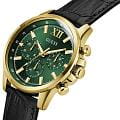 Guess Guess Walker GW0901G4,  сша мужские часы на браслете кожаный боковой вид